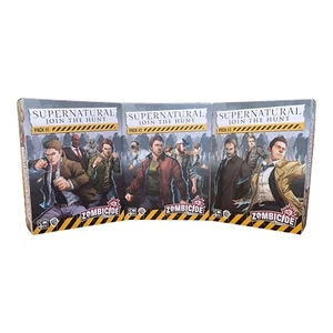 Zombicide 2nd Ed - Supernatural: Join the Hunt Character Packs #1 #2 #3 C-MON 🐙 - Picture 1 of 17