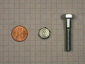 HEX CAP SCREW #(5/16"-18) x 1-1/2" STEEL, ZINC-PLATED, 1" THREAD LENGTH - Bild 1 von 1