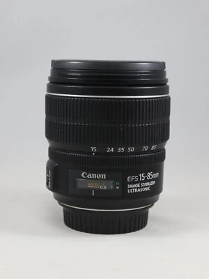 Canon EF-S 15-85mm f/3.5-5.6 IS USM Lens - Image 1 of 4