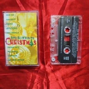 And So This Is Christmas Cassette Tape Celine Dion ● Ricky Martin ● Babyface - Picture 1 of 6