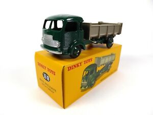 Camion benne basculante Simca Cargo - DINKY TOYS 33B Voiture miniature MB305