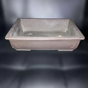 Bonsai Topf Tokoname-Yaki Keramik 400x300x100 mm traditioneller japanischer Topf - Bild 1 von 7