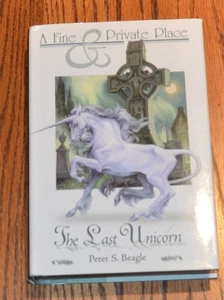 The Last Unicorn & Fine Private Place hardback book by Peter Beagle SFBC M3 - Picture 1 of 13