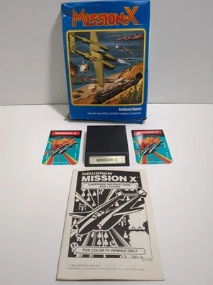 Mission X (Intellivision, 1983), CIB, Tested - Image 1 of 4