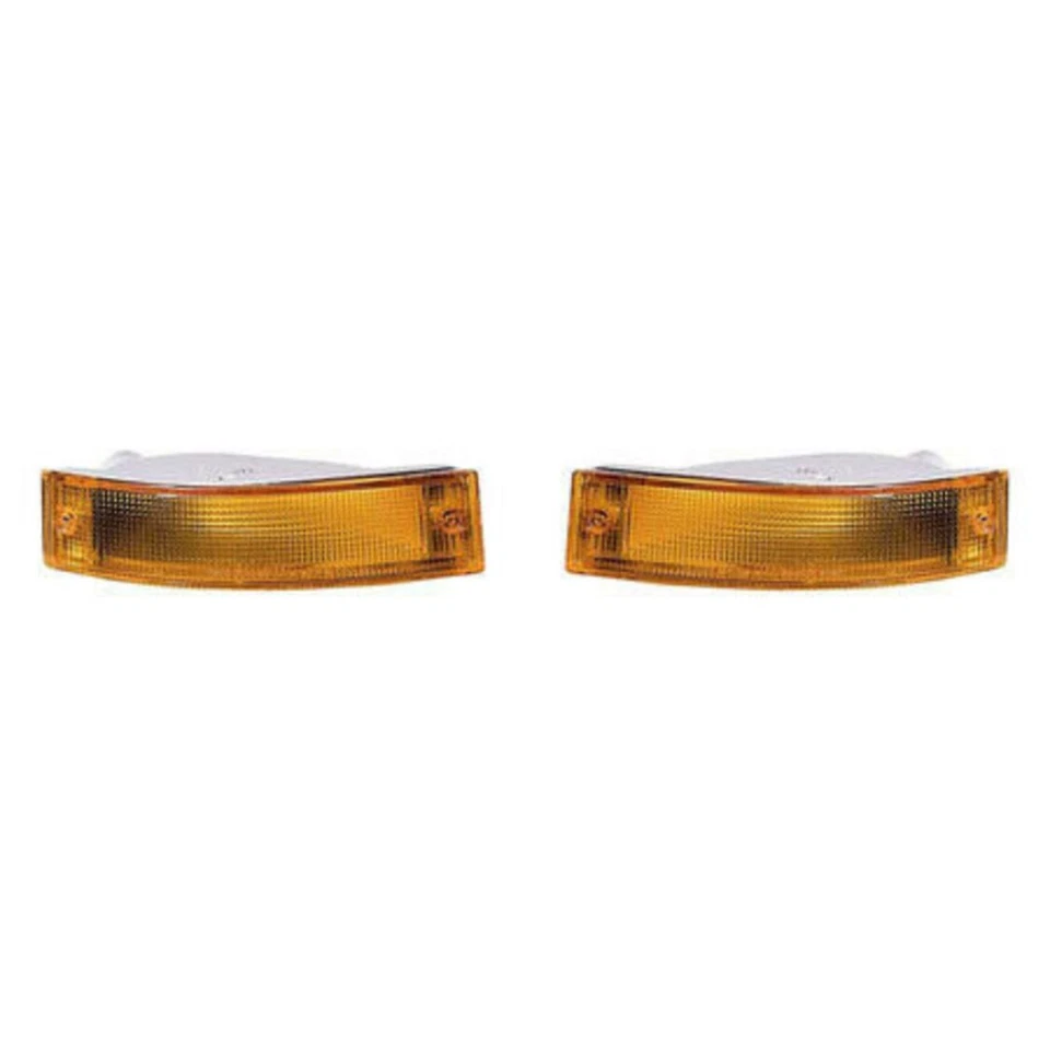 Par de luces de estacionamiento/señal para Geo Storm 1990 1991 base lateral conductor y pasajero Foto 1 de 3