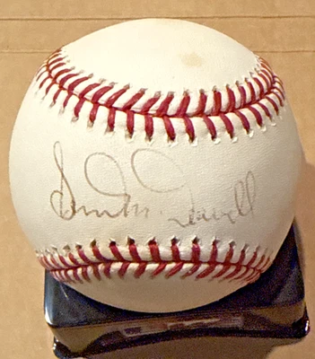 Sam McDowell Cleveland Indians Autographed Signed ROMLB Baseball - Image 1 of 3