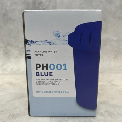 PH001 Alkaline Filter pH Recharge Restore Refresh Invigorated Water Blue - Image 1 of 3