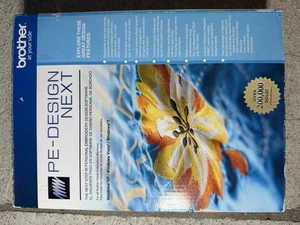 Brother PE-Design NEXT Embroidery Software - Box, Manuals and Cds Only - No Usb - Picture 1 of 6