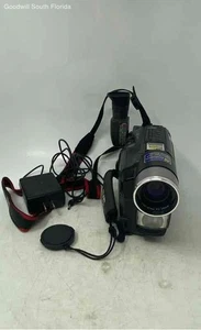 JVC Dark Gray 400X Zoom Digital Video Camera With Accessories In Bag Not Tested - Picture 1 of 10