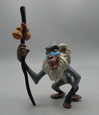 Figura PVC Original Disney Rey León Rafiki 3" Babuino Chamán Las Tierras del Reino Foto 1 de 4