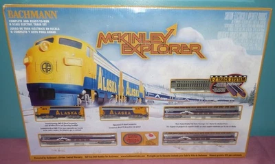 Bachmann 24010 EZ Track Alaska McKinley Explorer Diesel N Scale Train Set Sealed - Image 1 of 4