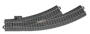 Marklin HO 24671 C Track -- Left Hand Manual Curved Turnout R1 Inner - Picture 1 of 1