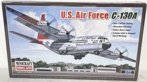 U.S. Air Force C-130A Minicraft Model Kit 14581 Sealed - Picture 1 of 6