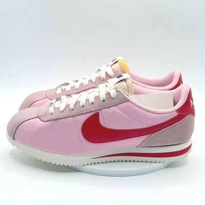 Nike Cortez TXT Tenis Talla 10 Mujer Suave Rosa Rojo Vela HF9994-600 Foto 1 de 4