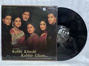 Kabhi Khushi Kabhie Gham Vinyl LP Record Bollywood Rare Hindi Film Ost Indian EX - Imagen 1 de 11