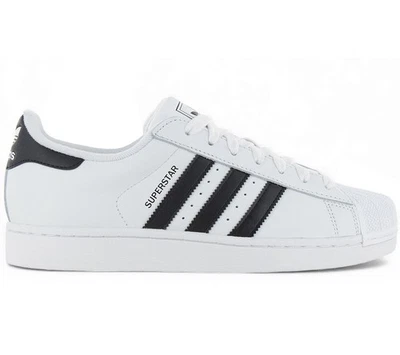 adidas Originals Superstar II - Herren Sneaker Schuhe Leder Weiß IH8659 NEU