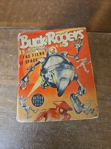 1940 Whitman Pub. - Big Little Book - Buck Rogers 25th Century AD vs. The Fiend  - Picture 1 of 12