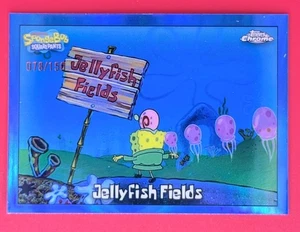 2025 Topps Chrome SpongeBob #47 Jellyfish Fields 78/150 - Bild 1 von 3