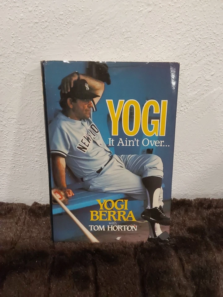 Книга клуб издание YOGI BERRA NEW YORK YANKEES IT AINT более 1989 в твердом переплете - Изображение 1 из 3