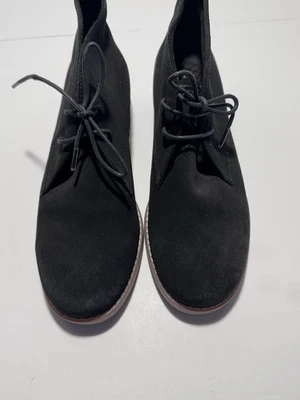 Botines de encaje HUSH PUPPIES para mujer de gamuza negra Cyra Catelyn Chucca talla 11M Foto 1 de 4