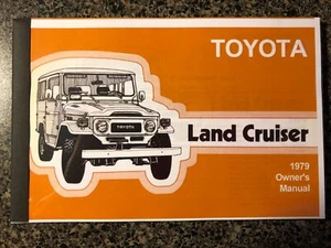 1979 Toyota Land Cruiser FJ40LV FJ40L Owner's Manual User Guide - Bild 1 von 2