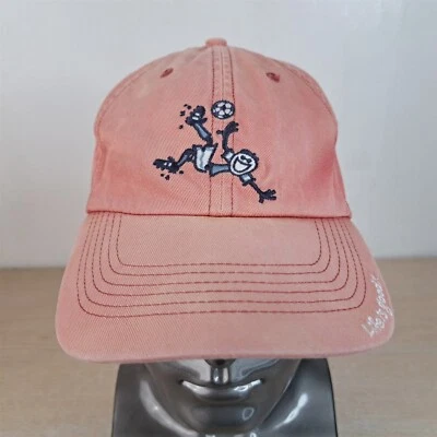 LIFE IS GOOD SOCCER KICK MUJER DESGASTADO AJUSTABLE CORREA GORRA/GORRA DE BÉISBOL Foto 1 de 4