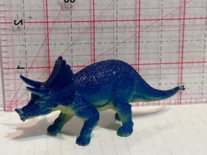 Blue Triceratops Dinosaur  Toy Dinosaur - Bild 1 von 3