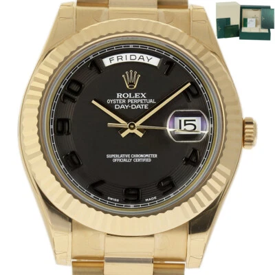 Rolex Nuevo Day-Date II 218238 President Oro Amarillo Caja/Papel/5 Años de Garantía #RL195 Foto 1 de 4