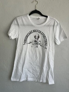 Next Level Woman The Golden Girls  ‘ Cheesecake’ Crewneck Tee, Size Large - Picture 1 of 5