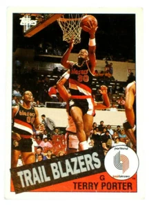 1992-93 Topps Archives Terry Porter Base #71 Portland Trail Blazers - Picture 1 of 12