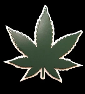 Marijuana Pot Leaf Custom Hitch Cover - Picture 1 of 4