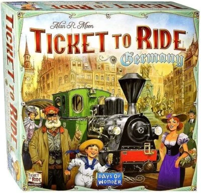 Days of Wonder  Ticket to Ride Germany Board Game  Ages 8  For 2 to 5 players  A - Image 1 of 3