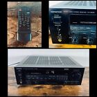 Vintage Kenwood KR-V6030 Stereo Receiver w/ Remote TESTED & WORKS Audio Bundle
