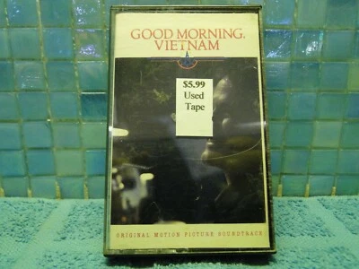 Good Morning Vietnam Soundtrack Cassette Tape TESTED -EXTRA TAPES SHIP FREE  - Image 1 of 3