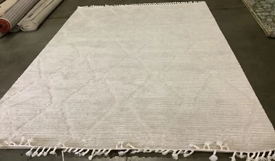 BEIGE 9'-0" x 12'-0" Back Stain Rug, Reduced Price 1172670095 MRK517C-9 - Image 1 of 4