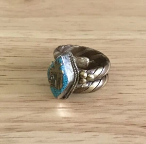 Turquoise OM Ring - Picture 1 of 8