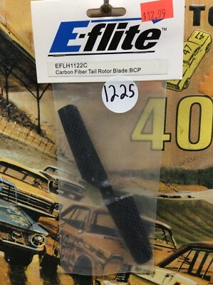 E-Flite EFLH1122C Carbon Fiber Tail Rotor Blade :BCP NewInPack USA Shipped - Image 1 of 4
