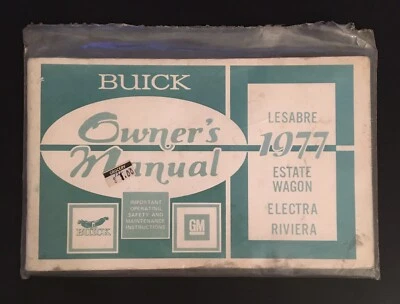 Vintage 1977 Buick Lesabre Owner’s Manual - Image 1 of 3
