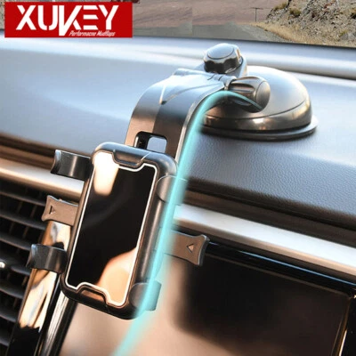 360° Rotatable Car Suction Phone Holder Dash Dashboard Windscreen Mount Cradle c - Image 1 of 4