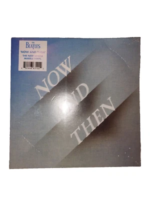 Beatles Now And Then BLUE VINYL 7" inch Single Limited Sold Out NEW & SEALED - Image 1 of 2