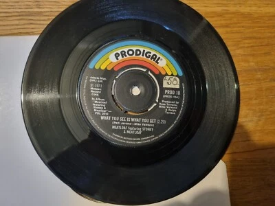 Stoney & Meat Loaf – What You See Is What You Get 7" Prodigal Records - Image 1 of 4