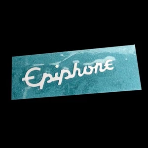 Self-Adhesive Epiphone Guitar Headstock Vintage Logo Pear Decals Sticker - Picture 1 of 1