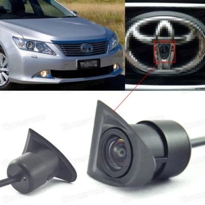 170° Full HD CCD Front View Camera Car Logo Embedded New for Toyota Camry Aurion - Image 1 of 4