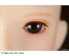 [Dollmore] OOAK owalne szklane oczy 6mm klasyczne płaskie tył owalne szklane oczy (CC06)