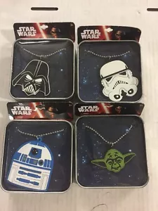 Star Wars Ketten, Set Mit 4 Figuren Von Set Vader, Yoda und Freunde - Bild 1 von 1