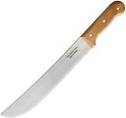 Tramontina Machete Fixed Knife 12" Carbon Steel Full Blade Natural Wood Handle