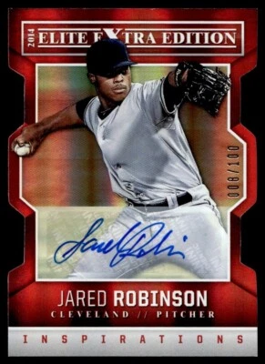2014 Panini Elite Extra Edition Signature Inspirations 008/100 Jared Robinson - Image 1 of 2