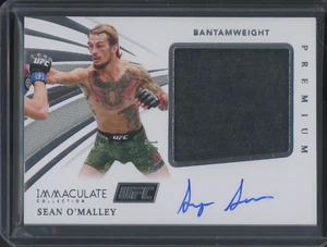 2021 Panini Immaculate UFC Sean O'Malley #PM-SOM Premium Relic Auto /99 - Picture 1 of 2