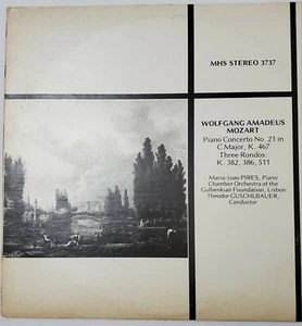 WOLFGANG AMADEUS MOZART:PIANO CONCERTO NO.21 IN C MAJOR RELEASED IN FRANCE 1974 - Picture 1 of 12