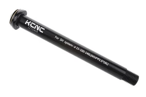 KCNC KQR08 Bicycle Bike Front Skewer for Shimano E-Thru/Fox Fork 15mm Black - Picture 1 of 9